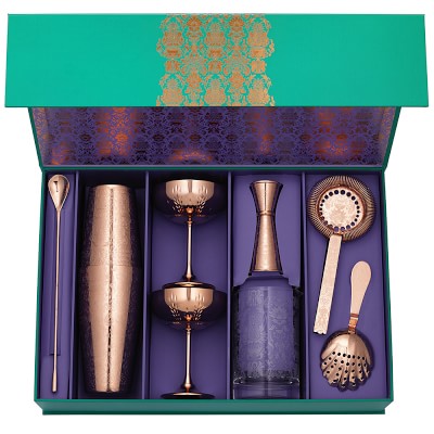 Deluxe Martini Gift Set With Case