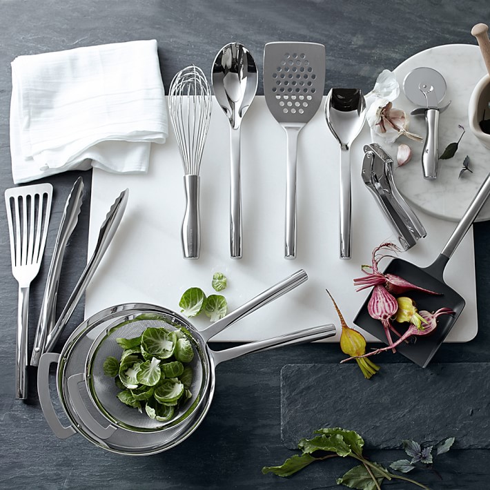 All-Clad Stainless Steel Pasta Tongs, $45, Williams-Sonoma…