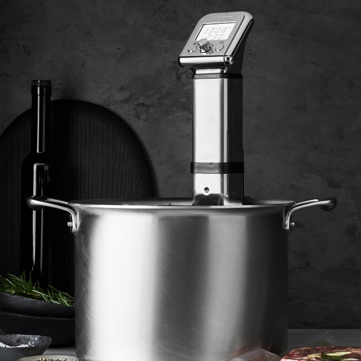 Williams Sonoma All-Clad Gourmet Accessories Stainless-Steel 16-Qt. Stock  Pot & Sous Vide