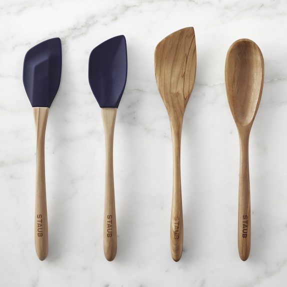 Staub 5Piece Olivewood Kitchen Utensil Set Williams Sonoma