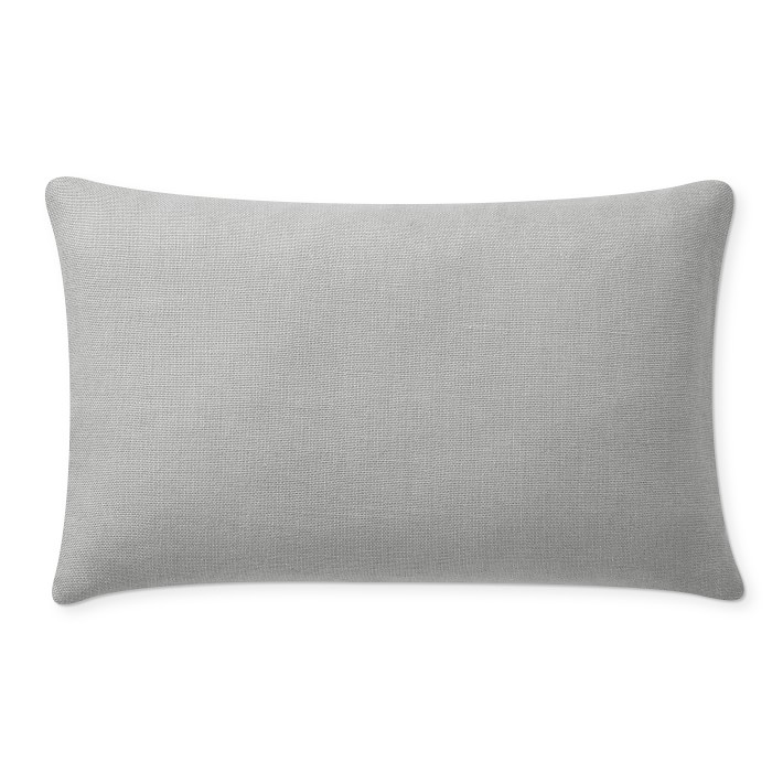 LEVTEX HOME Washed Linen Light Grey 20 in. x 20 in. Throw Pillow Cover Set  of 2 L604P2-A - The Home Depot