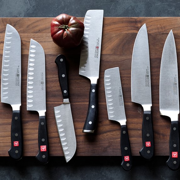 Wüsthof Classic Ikon Hollow-Edge Nakiri Knife | Williams Sonoma