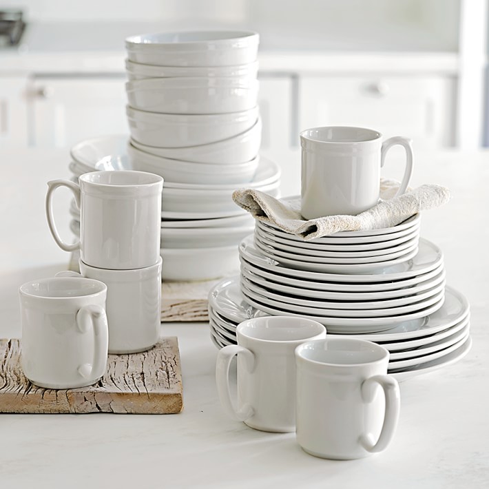 Williams-Sonoma Pantry Essentials Porcelain Dinnerware and