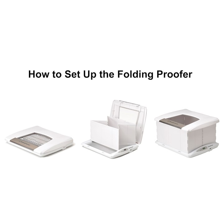 Folding Bread Proofer and Slow Cooker