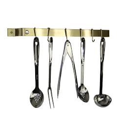 Williams Sonoma Hanging Stainless Steel Pot and Pan Rack Holder