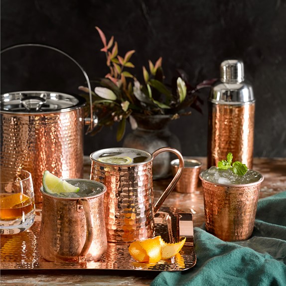 Robert Stanley Pitcher Home Collection Hammered Copper