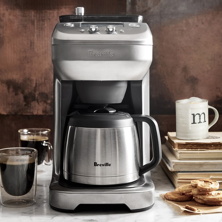 Breville BDC650BSS The Grind Control Coffee Maker - Silver for sale online