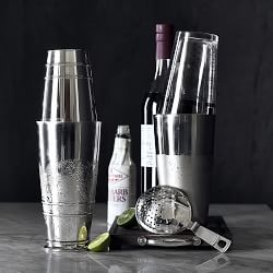 5pc Cocktail Shaker Set with Two Martini Glasses, Set - Fry's Food