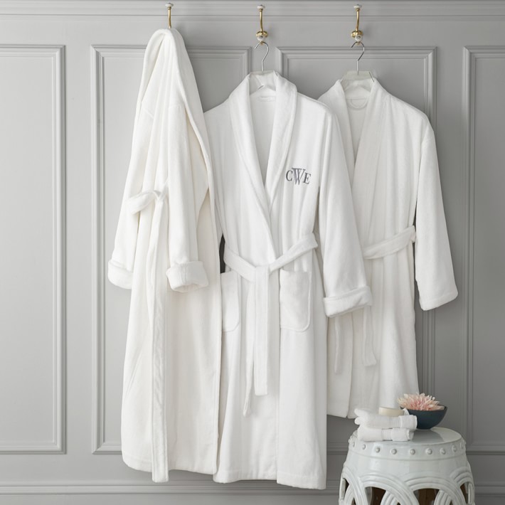 Chambers® Hydrocotton Robe, White