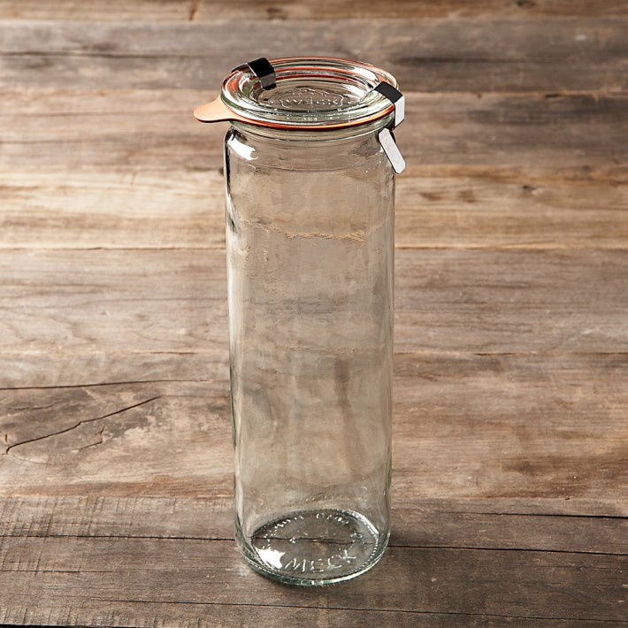 905 - 1/2 L Cylindrical Jar (Set of 6) - Weck Jars