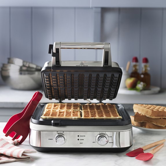 Breville Smart Waffle Maker Stainless Steel Williams Sonoma