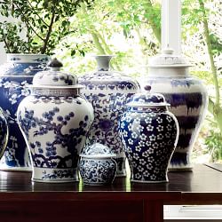 Blue Vases  Williams Sonoma