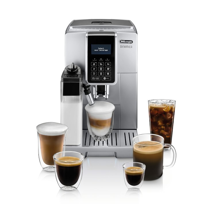 De'Longhi Dinamica with Latte Crema Fully Automatic Coffee & Espresso Maker