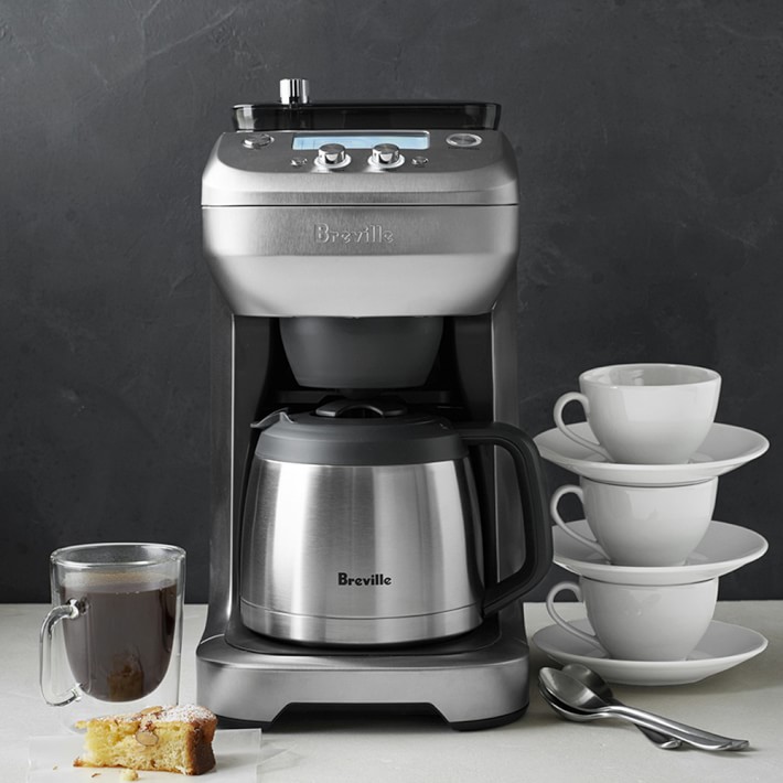  Breville Grind Control Coffee Maker, 60 ounces, Brushed  Stainless Steel, BDC650BSS,Silver: Home & Kitchen