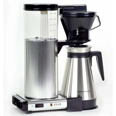  Technivorm Moccamaster 39340 CDT Grand Coffee Maker, 60 Ounce,  Silver : Everything Else