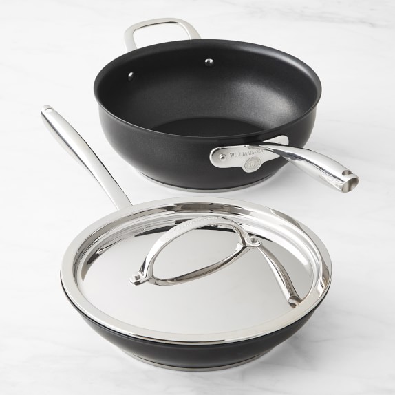 Williams Sonoma ThermoClad Induction Nonstick 3Piece Cookware Set