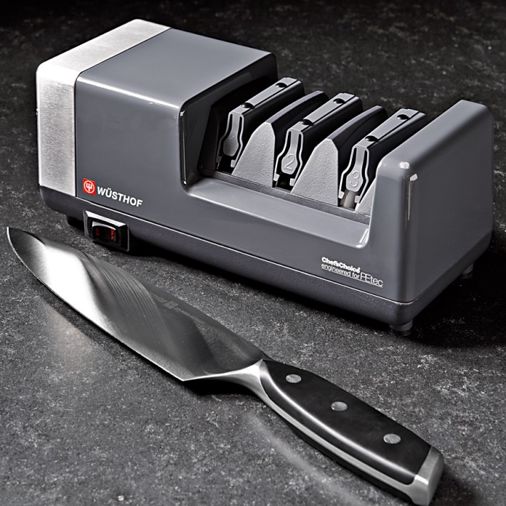 Wüsthof Chef'sChoice 3 Stage Electric Knife Sharpener Williams Sonoma