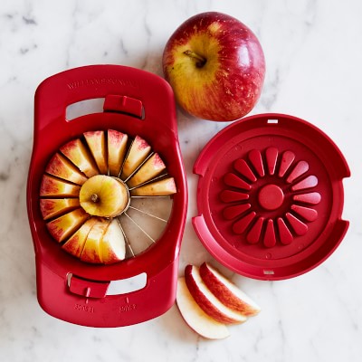Apple Corer Slicer Fruit Cutter Stainless Steel Press Chopper Kitchen Tool  NEW