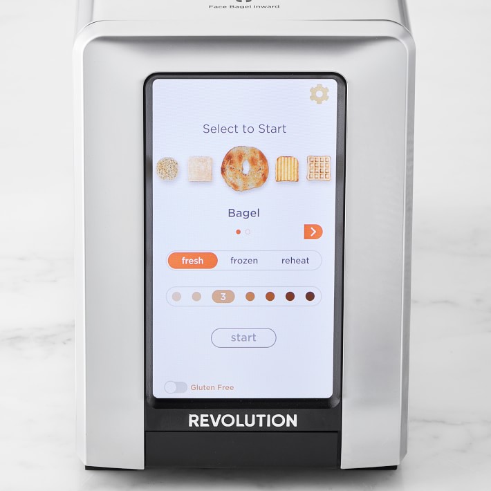 The Revolution R270 Is a Smart Toaster With a Screen - Video - CNET