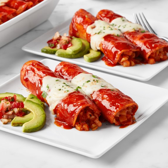 Alicia's Tamales Los Mayas Rolled Vegetarian Enchiladas, Set of 3