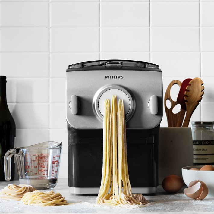 Williams-Sonoma - December 2016 Catalog - Philips Compact Pasta Maker for  Two, Black