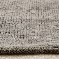 Essential Wool Chic Moroccan Hand Knotted Grey/White Rug