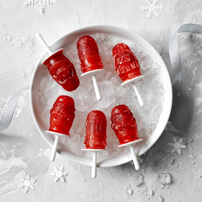 Sur La Table Classic Ice Pops Mold Set, Red