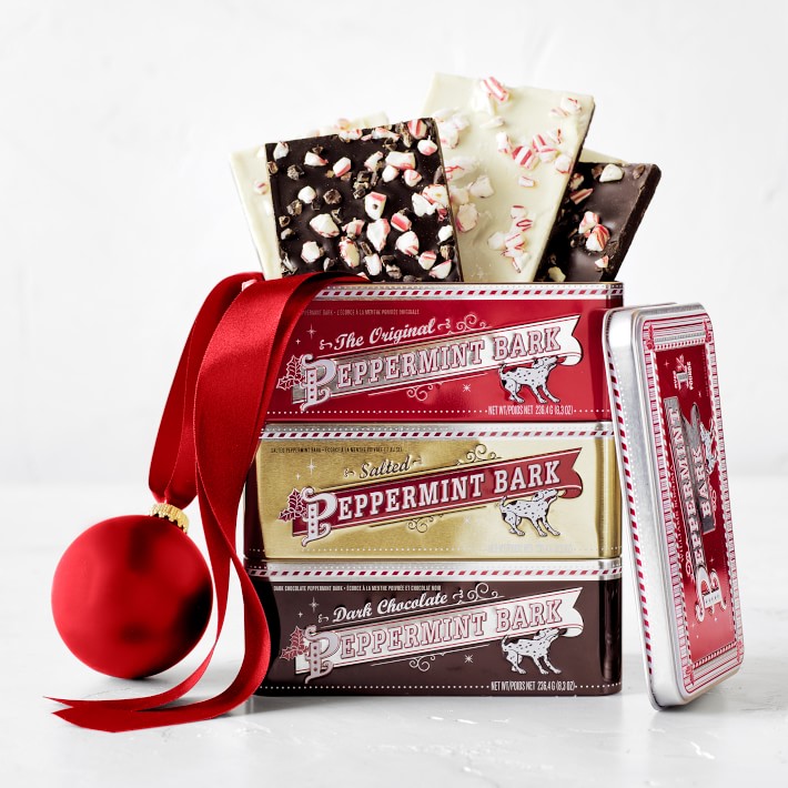 Williams Sonoma 25 Years of Peppermint Bark Gift Crate