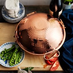 Williams Sonoma Thermo-Clad™ Copper Covered Sauté Pan with Helper