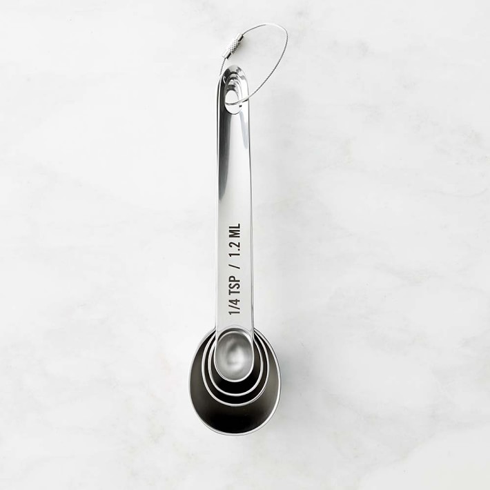 Williams Sonoma Stainless-Steel Nesting Measuring Cups & Spoons Sets ...