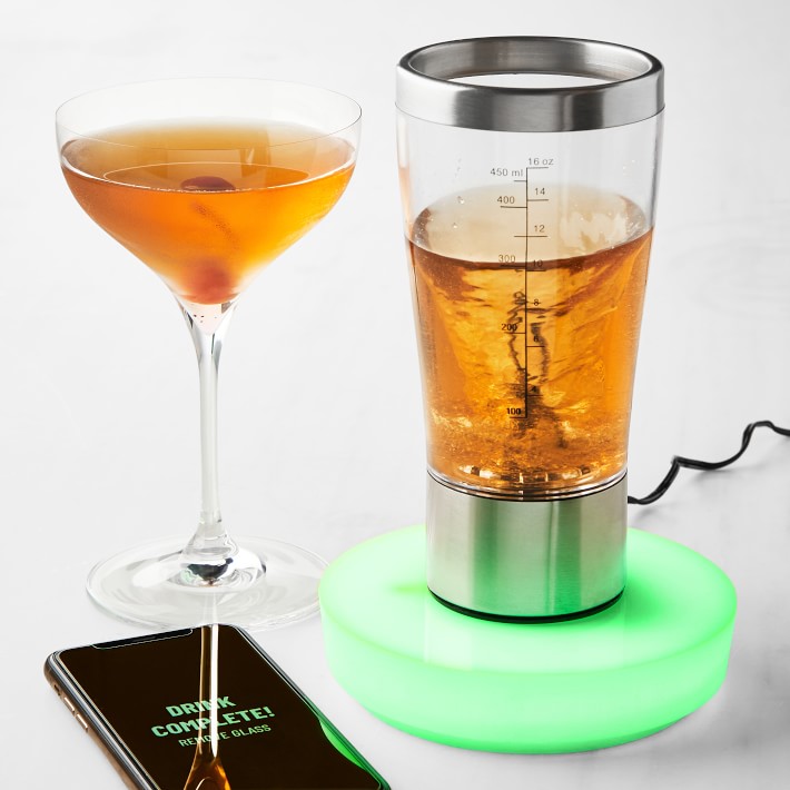 Stir up some fun with this motorized cocktail maker - CNET