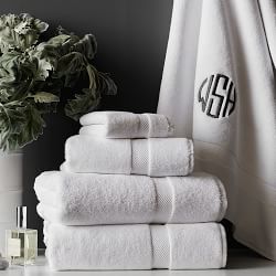 Williams-Sonoma Home - Modern Simplicity 2017 - Chambers(R) Heritage Solid Bath  Towel, Seafoam