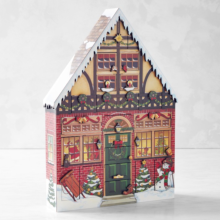 Wooden Advent Calendar with 24 Drawers | Williams Sonoma
