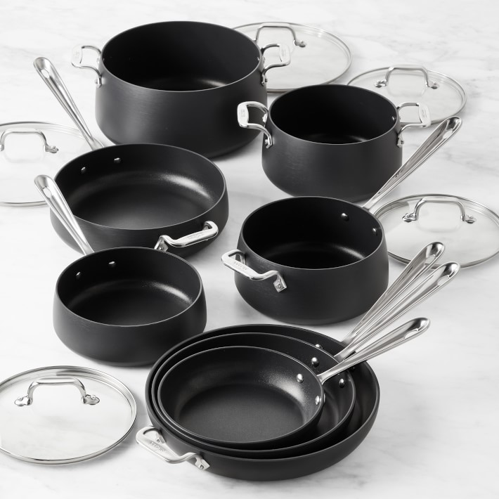 Emeril by All-Clad 13-Piece Hard Enamel Cookware Set 