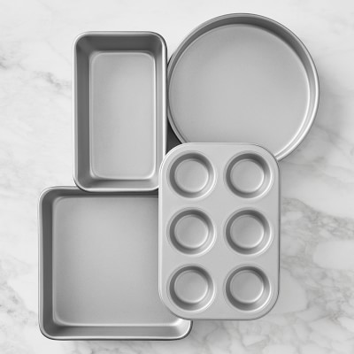 Cuisinart Chef's Classic Nonstick Bakeware | 4-Piece Toaster Oven Baking  Pan Set