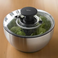 OXO Stainless Steel Salad Spinner, Cooking and Baking Helpers - Lehman's