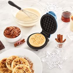 DASH Mini Waffle Maker Gift Set with Measuring Spoons & 80 Recipes