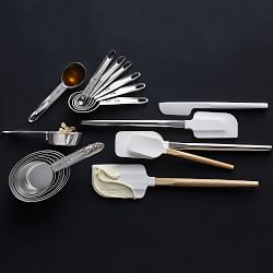 Chef Craft 4 Piece Nesting Stainless Steel Measuring Spoon Set - 1