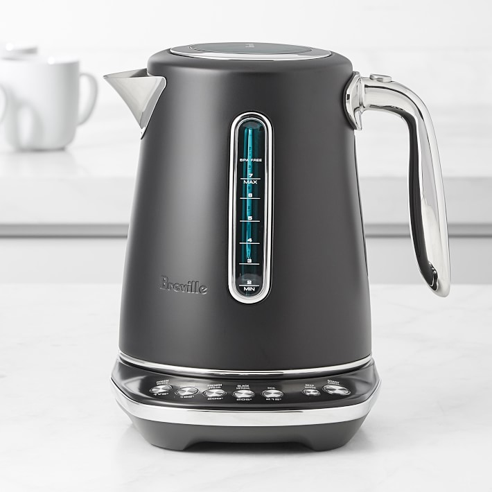 Breville - Elevate teatime with the Smart Kettle in Black Stainless Steel.  Discover the full collection here