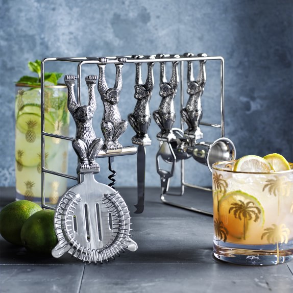 Monkey Bar Tool Set | Bar Accessories | Williams Sonoma
