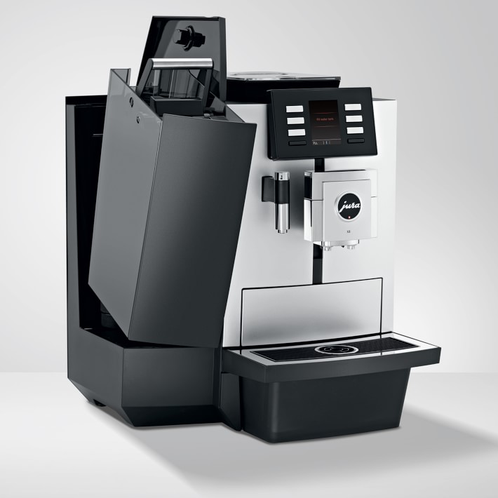 NSF 20-Cup Black Fully Automatic Espresso Coffee Machine 8x