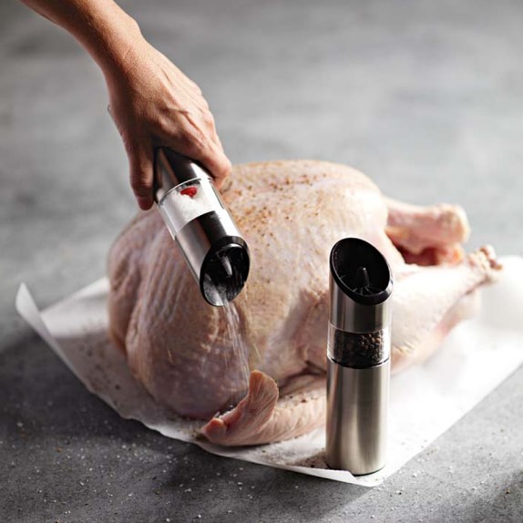 Trudeau Graviti Electric Salt & Pepper Mills Williams Sonoma