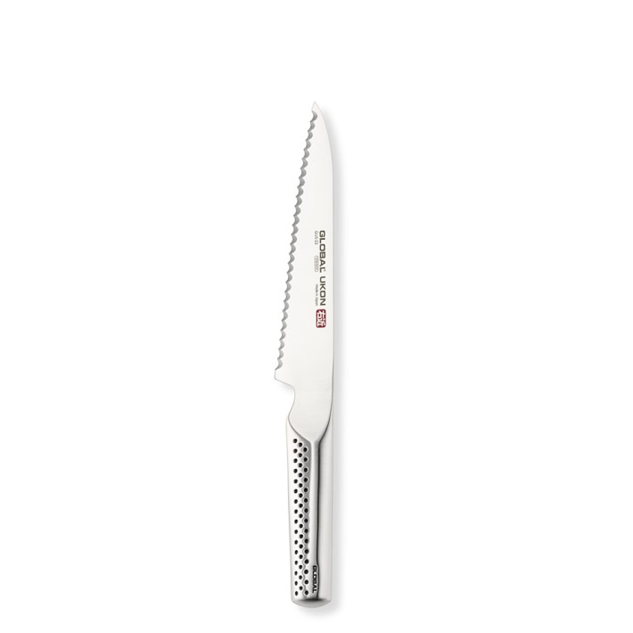 Global Ukon 6" Serrated Utility Knife Williams Sonoma