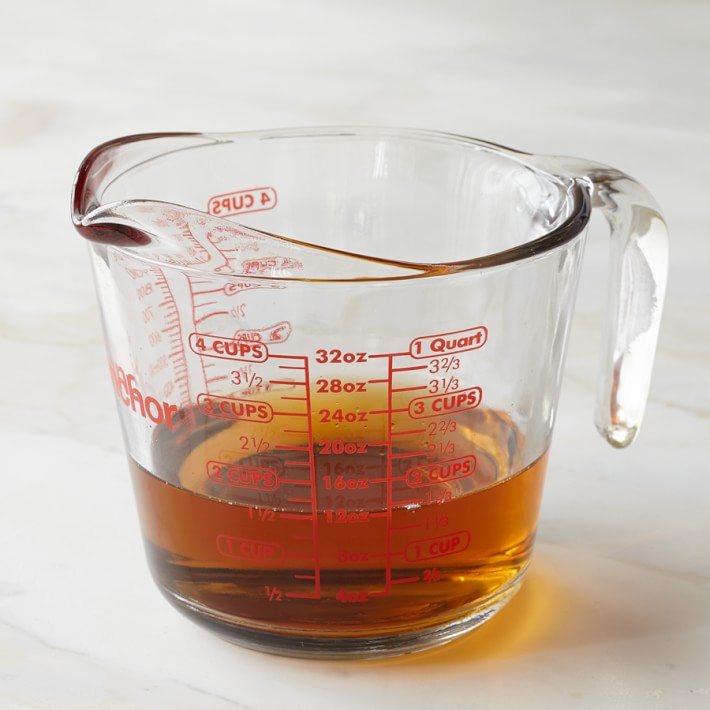 Anchor Hocking Measuring Cup Set (3 piece, Set Includes 1-cup, 2-cup, 4-cup)
