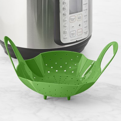 Instant Pot Silicone Steamer Basket Green