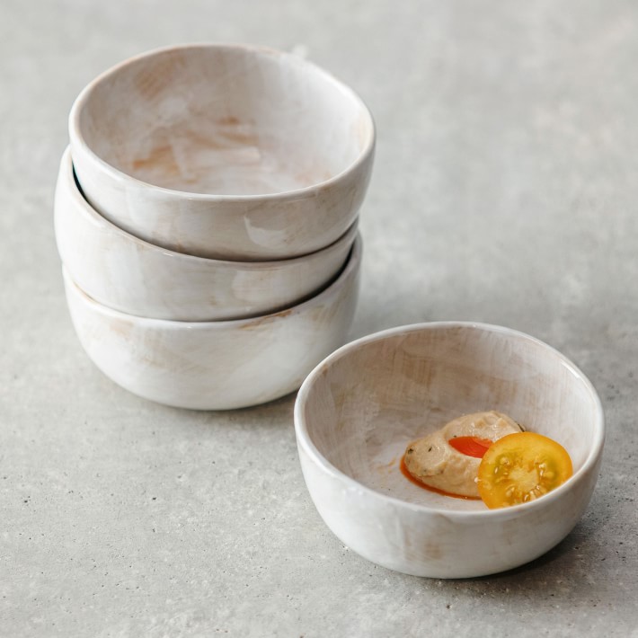Fortessa Cloud Terre Collection No. 2 Dipping Bowls, Set of 4
