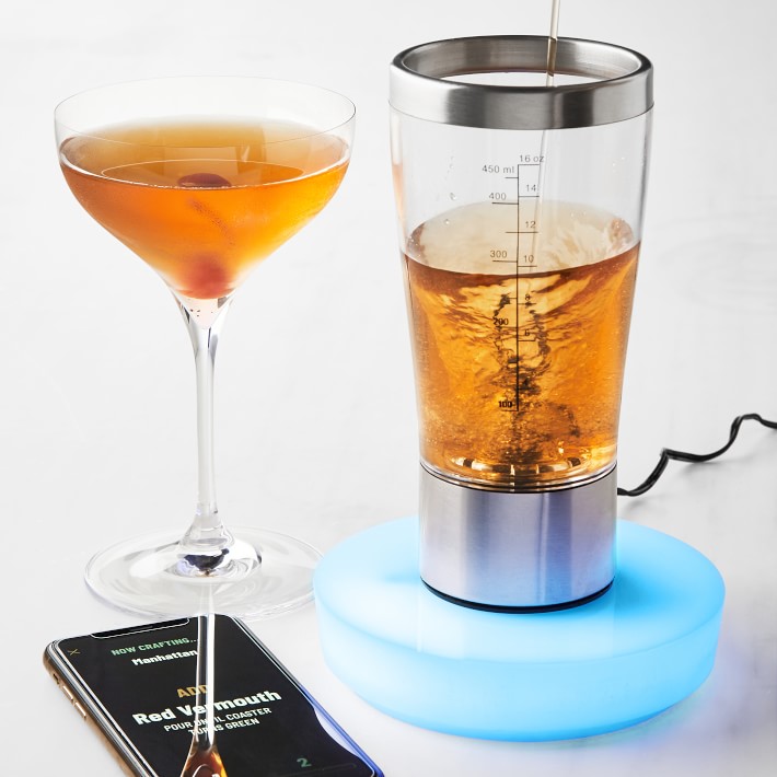 Barsys Smart Coaster System Cocktail Maker Williams Sonoma