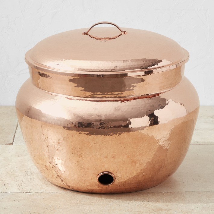 Copper Hose Container Garden Tools Williams Sonoma