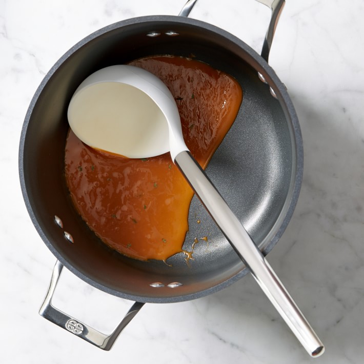 Williams Sonoma Stainless-Steel Silicone Ladle