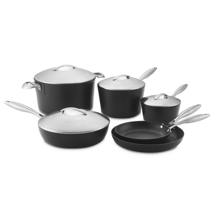 Ceramic Professional Non-Stick 10-Piece Cookware Set